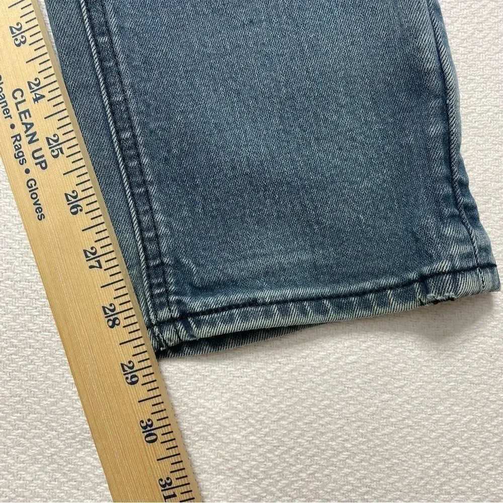 Levi's 511 Black Label Slim Denim Jeans Distressed Men's Size 31x32